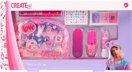 Canenco crée-le ! coffret cadeau maquillage avec pochette