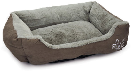 Beeztees baboo - kattenmand - grijs - 48x37x18 cm