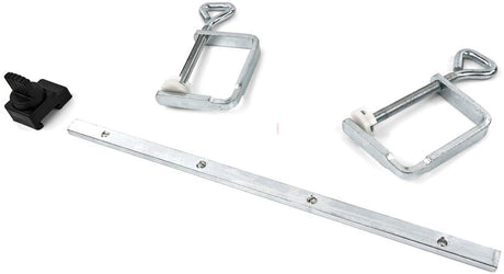 Pack d'accessoires Scheppach pour scie circulaire pl75 pl55 - jeu de 2 serre-joints à vis, 1 pièce d'accouplement et 1 butée