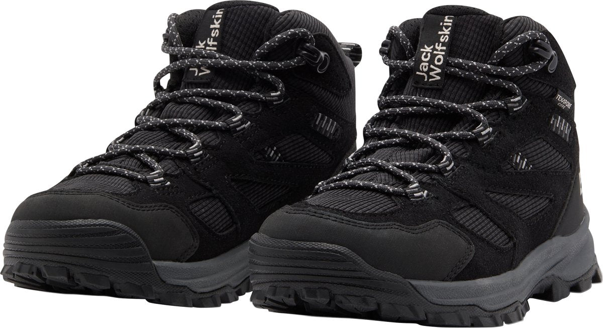 Jack wolfskin vojo tour texapore mid k chaussures de marche pour enfants-phantom