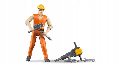 Bruder Bworld Figure Construct Worker