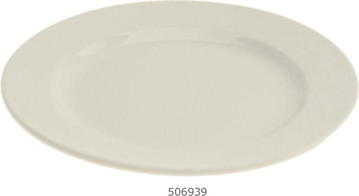 Mammoet budgetline assiette plate 18cm 6 pièces