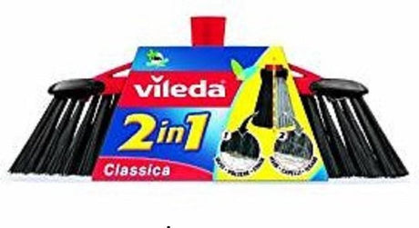Balai Vileda 2 en 1 ± 35 cm de large.