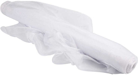 Creativ Company Organza Fabric blanc, 10m