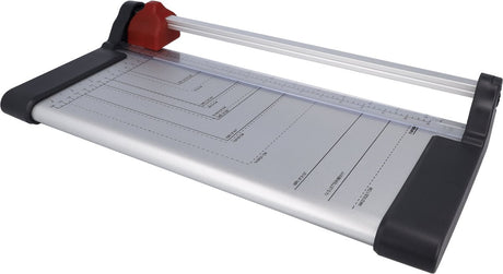 Coupeur rotatif Westcott - a4 - adapté pour 10 feuilles - format 40,8 x 20,9 x 7 cm - ac-e160000