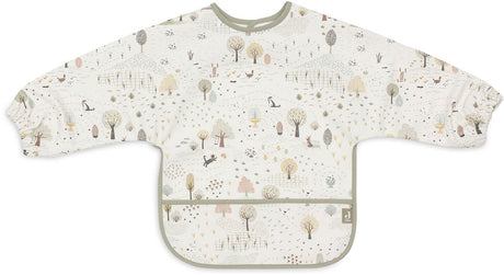 Jollein slabbetjes waterproof met mouw - 1 stuk - 75 cm - tiny park
