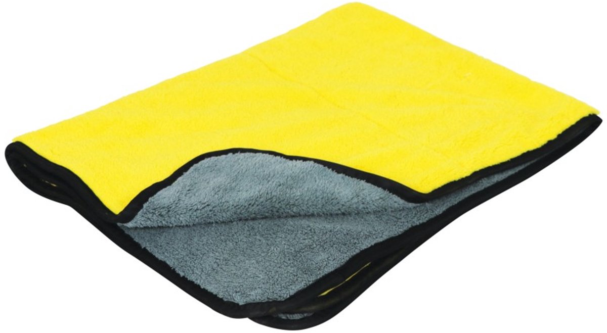 Chiffon de séchage en microfibre Valma xl - super absorbant - sans rayures - résultat sans traces - taille 85x65cm
