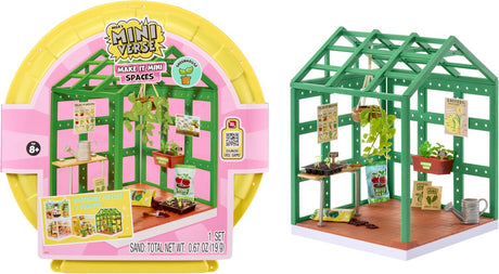 Miniverse - pack de démarrage d'espaces ensemble d'artisanat de serre - kit de construction - fabriquez votre propre mini serre végétale !