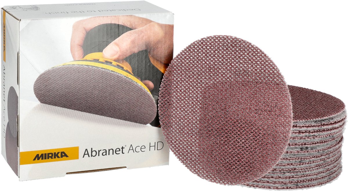 Disques abrasifs Mirka abranet ace hd 150mm - p40