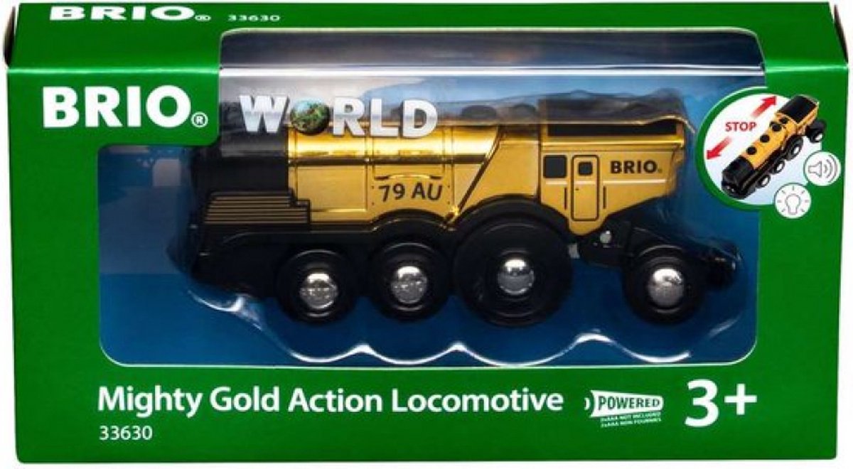 Locomotive à action puissante en or Brio - 33630