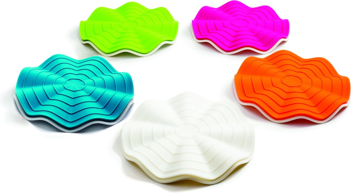 Fusionbrands dessous de verre -grip heatwave - 2en1 - orange