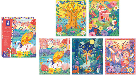 Janod - les ateliers du calme - tableaux de jardins secrets