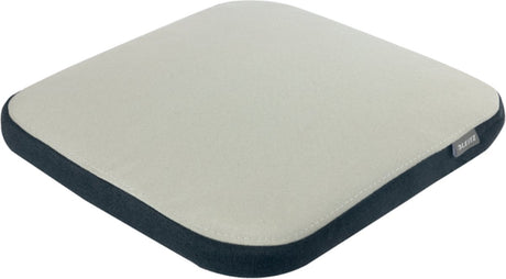 Coussin à bascule Leitz ergo actif avec housse en tissu - ergonomique - avec pompe à air - gris clair