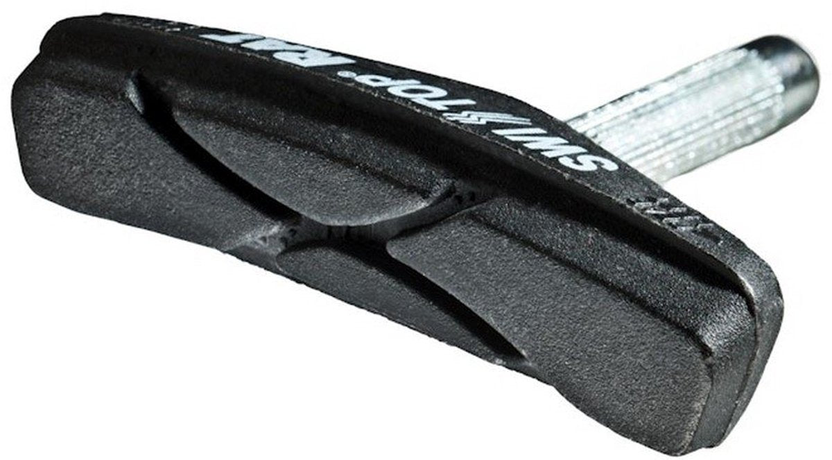 Swissstop - jeu de plaquettes de frein rat original noir - cantilever