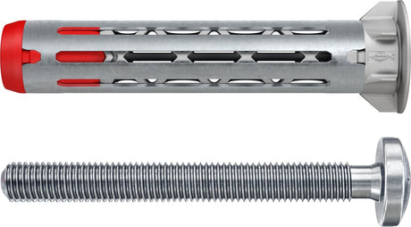 Fiche murale creuse Fischer duohm 4×55 s ph tx - cheville murale creuse universelle avec vis à tête cylindrique Torx - 25 pièces