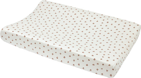 Housse de matelas à langer Meyco bébé mini panthère - rose tendre - 50x70cm