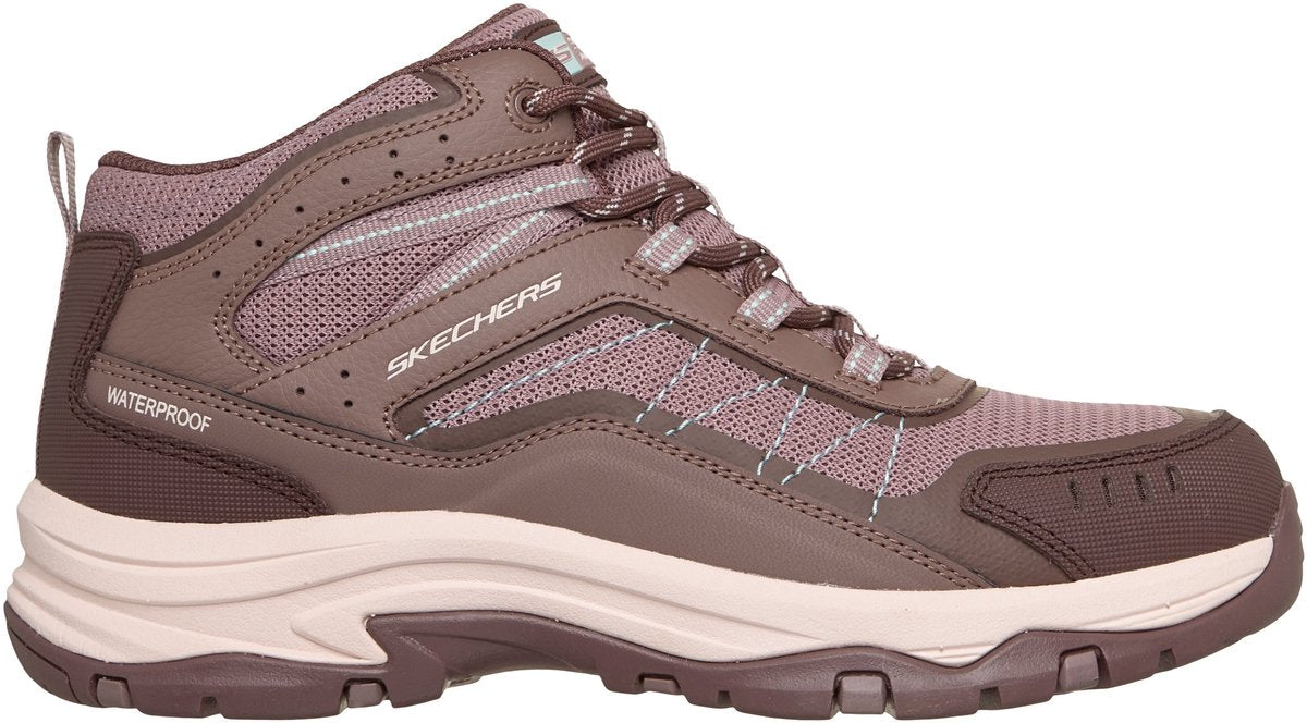 Chaussures de marche femme Skechers trego - mauve