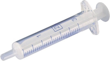 Seringue ww sans marque sans marque 2 ml luer-lock 2 pièces 100 pièces
