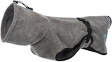 Trixie peignoir chien éponge gris