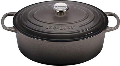 Le creuset braadpan signature - ovaal - flint - ø 31 cm 6.3 liter