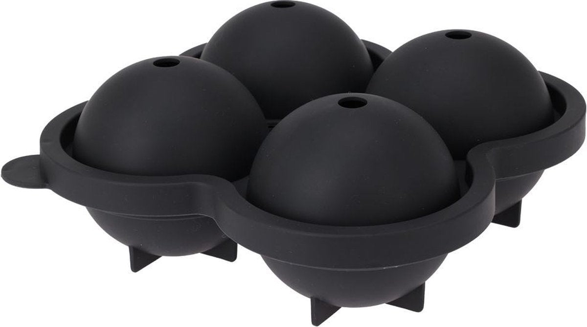 Machine à glaçons pour 4 boules de glace gris | 6 pièces