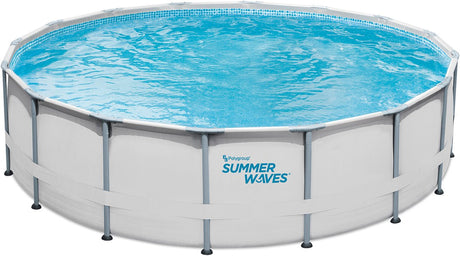 Piscine Summer Waves cadre Elite 488 x 122 cm + pompe à filtre