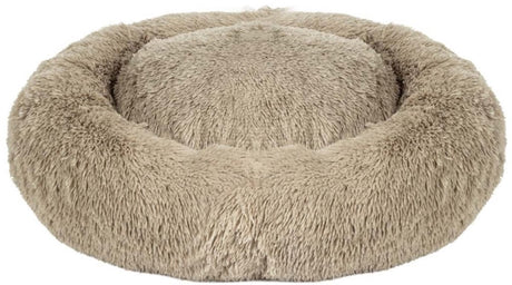 Duvo plus snug - lit beignet - beige - m - 65x65x15cm - lavable