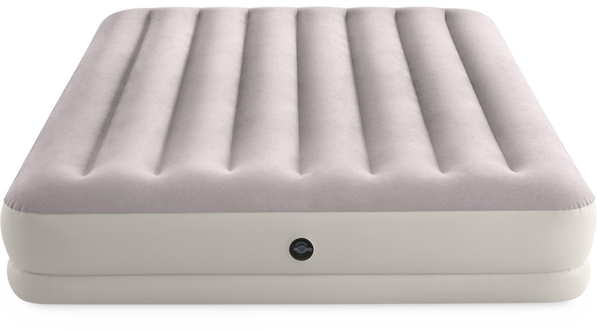 Matelas gonflable Intex Prestige de taille moyenne pour grand lit, avec matelas gonflable. Pompe à air USB150 - 203 x 152 x 30 cm