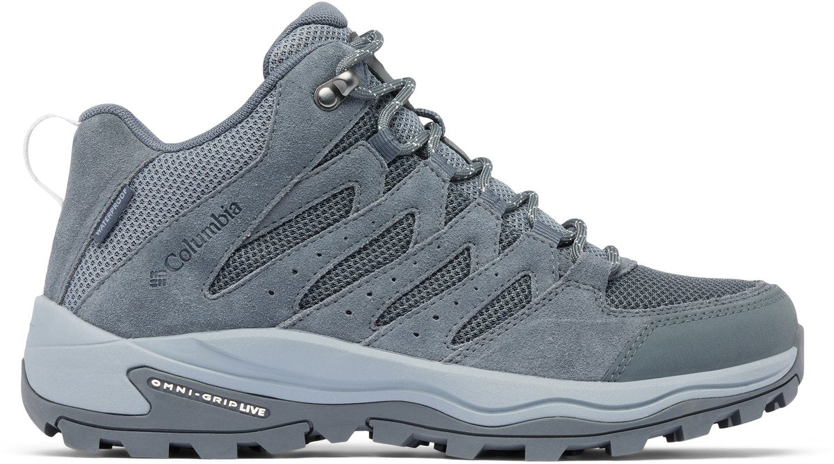 Chaussures de randonnée imperméables femme Columbia redmond™ iv mid - graphite, tea light