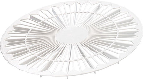 Westmark support à gâteau et séparateur, double fonction, rond, diamètre : 32 cm, plastique, blanc, 31432270