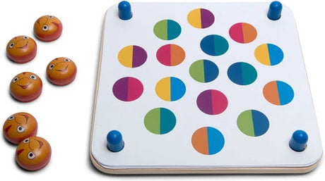 Bs jouets mémo jeu mémo pêche - 26 x 26 cm - carton bois - 20 pièces - mémo