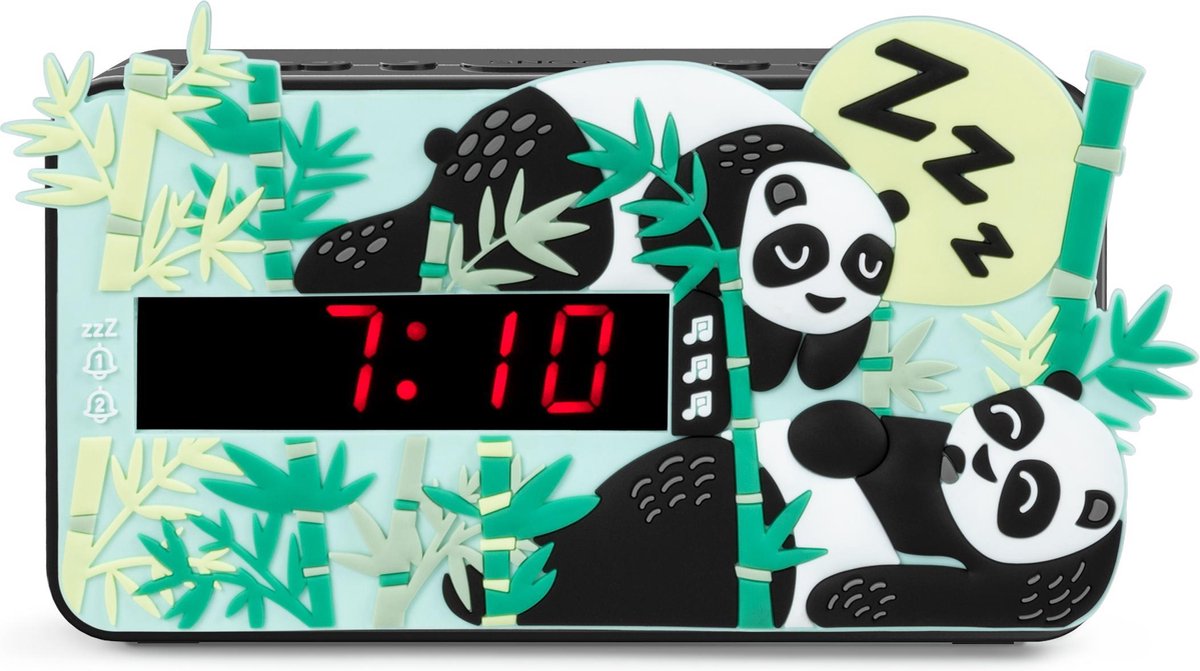 Réveil Bigben avec effets sonores - panda
