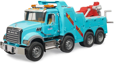 Camion de récupération et de remorquage Mack Granite avec lumière et son