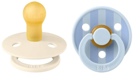 Bibs studio bébé bleu bleu poussiéreux 6-18 mois tétine 2 pièces 12022103