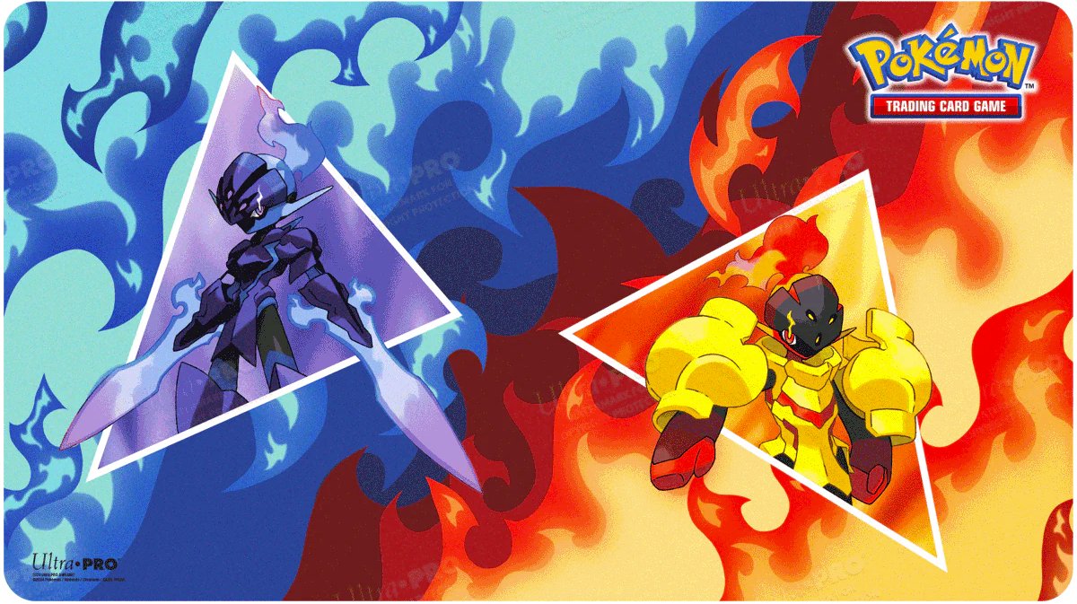 Ultrapro ultra pro - pokémon tcg - tapis de jeu armarouge et ceruledge