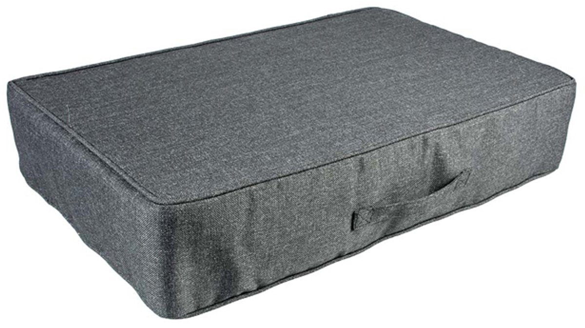 Matelas pour chien Duvo + Duratex gris foncé s-60x40x14cm