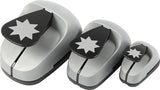 Creativ Company Punching Set Graphic Star, 3e.