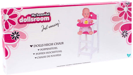 Ma belle chambre de poupée meuble de poupée chaise de poupée blanc 22 x 27 x 53 cm