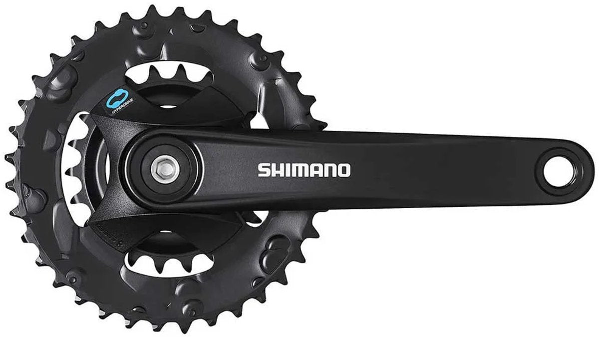 Shimano pédalier altus m315-b2 36-22t 7 8v 175 mm noir