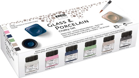 Creativ Company Glass and Porcelain Paint Lime Color, 6st.