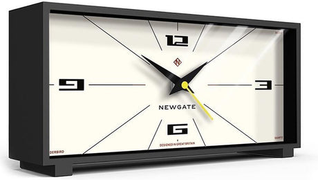Newgate thunderbird mantelklok zwart