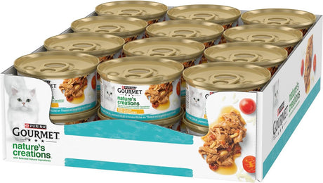 Gourmet nature's Creations - nourriture humide pour chats - thon - 24 x 85 g