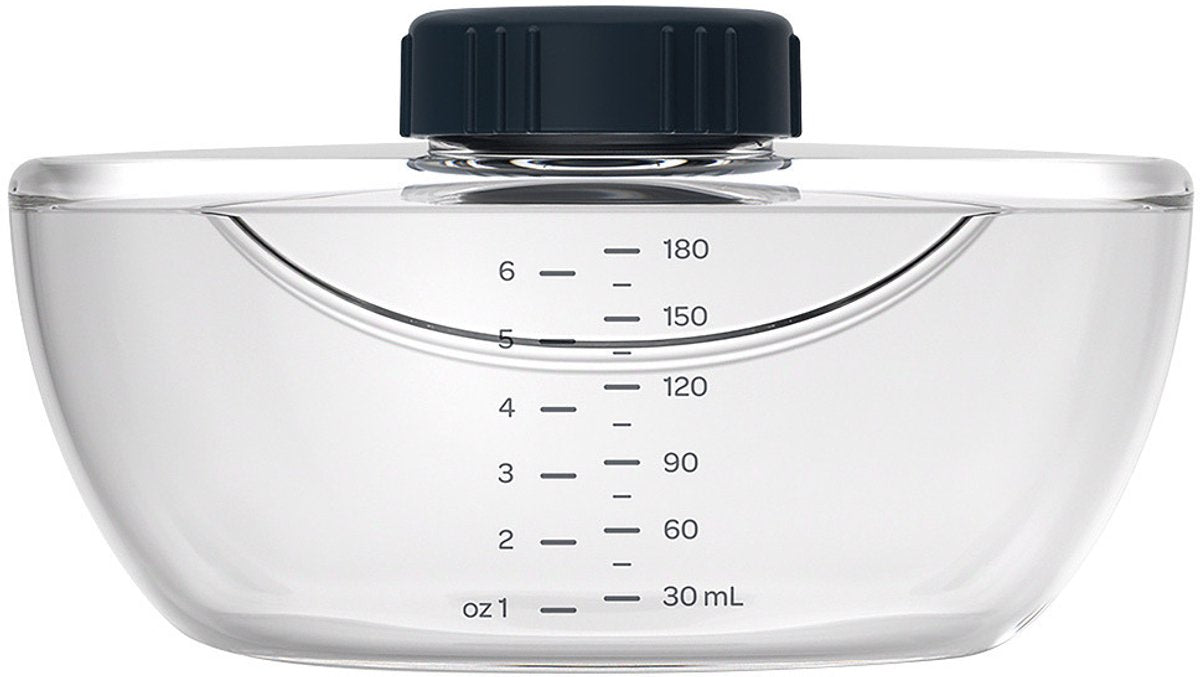 Biberon de lait Béaba - 180 ml - pour tire-lait mains libres - sans BPA - étanche - convient au réfrigérateur congélateur