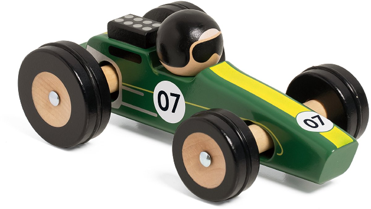 Voiture jouet en bois du monde classique Silverstone