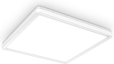 Briloner b.k.licht - Plafonnier LED - dimmable - à lumière indirecte - Panneau LED - L: 29,3cm - 4 000k - 18w