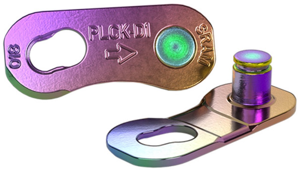 Sram maillon de chaîne arc-en-ciel 12 vitesses powerlock flattop d1 (4 pièces)