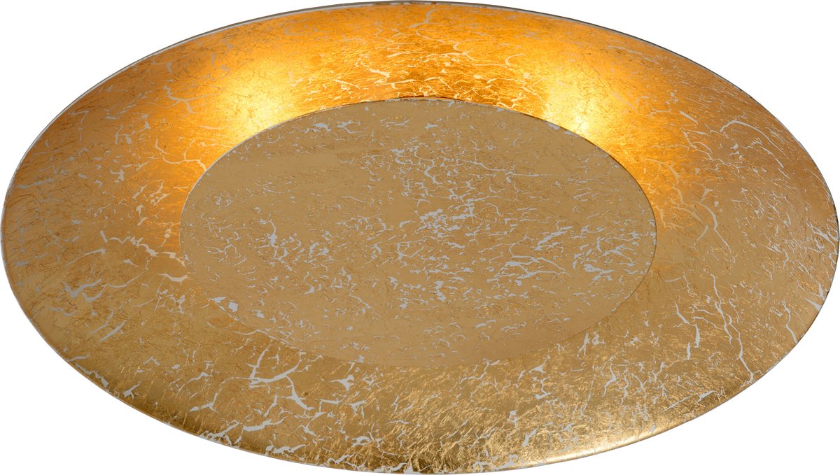 Lucide foskal - plafonnier (plafonnier) - ø 34,5 cm - led - 1x12w 2700k - laiton