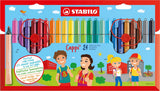 Stabilo cappi - feutre - lot de 24 pièces