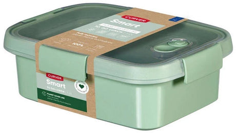 Boîte à lunch écologique Curver smart to go - 1 litre + set de couverts - vert