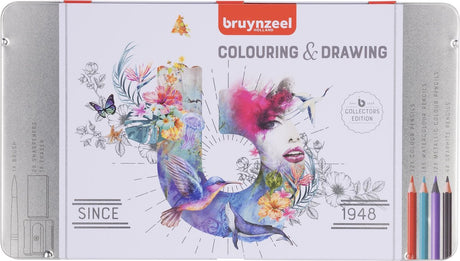 Ensemble de coloriage et de dessin Bruynzeel 70 pcs.
